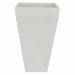 Cheap ⭐ Planter Pots Root And Stock Windsor Tall Square Fiberglass Planter ⭐ -Garden Planters & Plant Pots Sales Shop detailROOA008