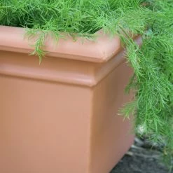 Top 10 ❤️ Riverside Plastics Commercial Rectangle Resin Scottsdale Planter Box ✔️ -Garden Planters & Plant Pots Sales Shop detailRPI005