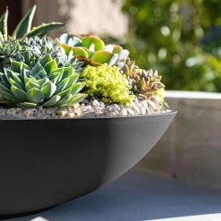 Discount ⌛ Novelty Veradek Lane Bowl Round Planter ✨ -Garden Planters & Plant Pots Sales Shop detailVERA026