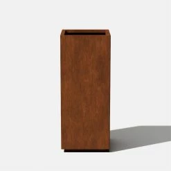 Flash Sale 🔥 Commercial Veradek Metallic Series PEDESTAL Planter - Corten Steel 😍 -Garden Planters & Plant Pots Sales Shop detailVERA031