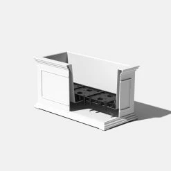 Cheap ⌛ Planter Boxes Veradek Brixton Rectangular Planter Box ✔️ -Garden Planters & Plant Pots Sales Shop detailVERA074