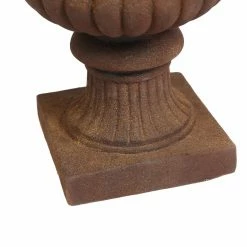 Cheapest 😍 LuxenHome Classic Bronze Urn Planter ✔️ -Garden Planters & Plant Pots Sales Shop detailWINH189