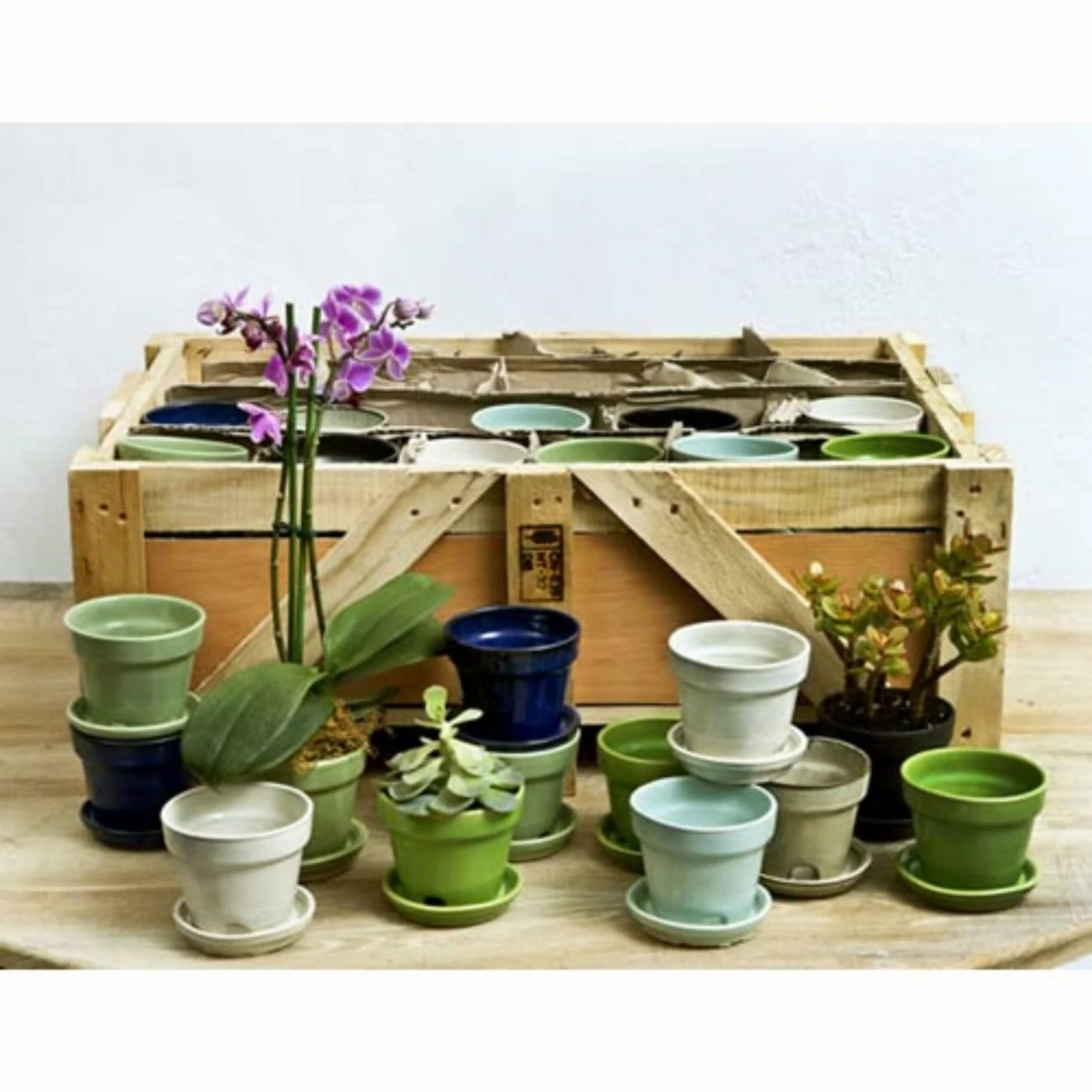 New π₯° Planter Pots Campania International 48 Garden Terrace Planters With Crate β€οΈ 2 New π₯° Planter Pots Campania International 48 Garden Terrace Planters With Crate β€οΈ - Image 2