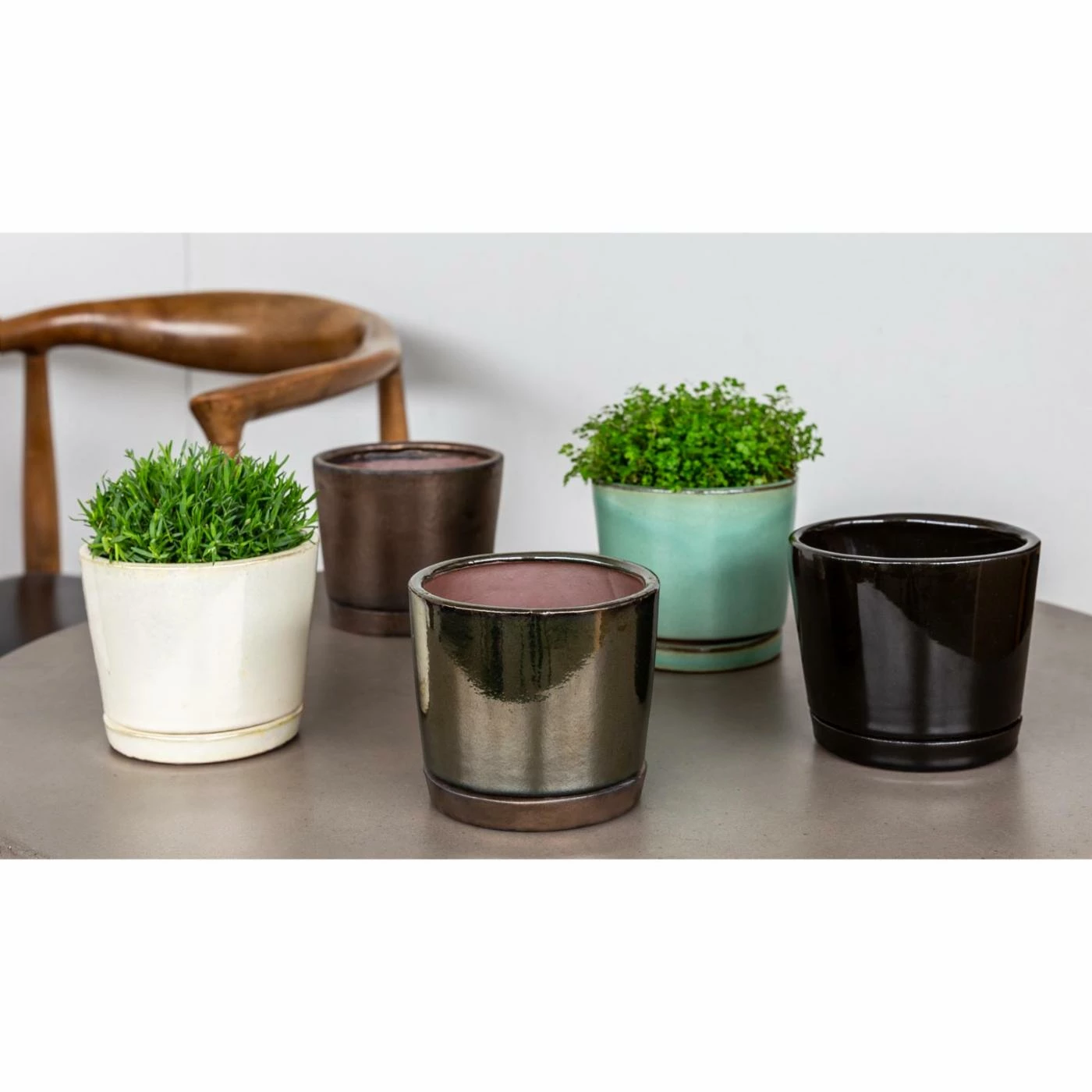 Outlet ๐ Planter Pots Campania International I/O Series Planter - Set Of 6 ๐ 2 Outlet ๐ Planter Pots Campania International I/O Series Planter - Set Of 6 ๐ - Image 2