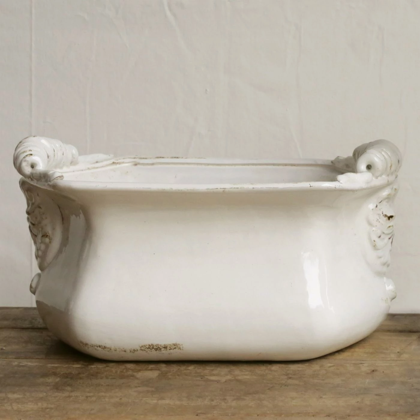 Promo π Novelty 3R Studios White Terracotta Cache Pot π 2 Promo π Novelty 3R Studios White Terracotta Cache Pot π - Image 2