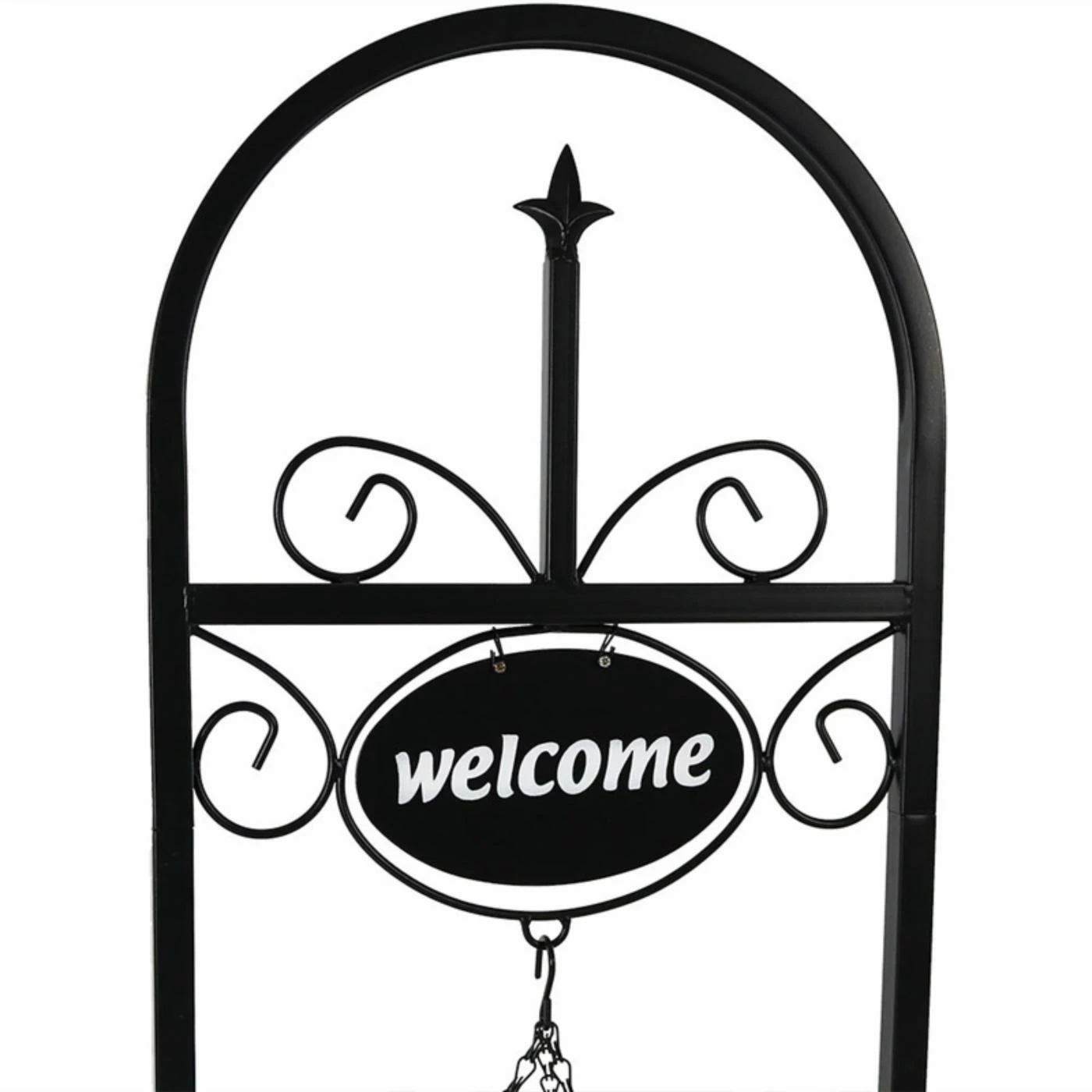 Discount π Novelty Sunnydaze Decor Outdoor Hanging Basket Planter Stand With Decorative Welcome Sign π 2 Discount π Novelty Sunnydaze Decor Outdoor Hanging Basket Planter Stand With Decorative Welcome Sign π - Image 2