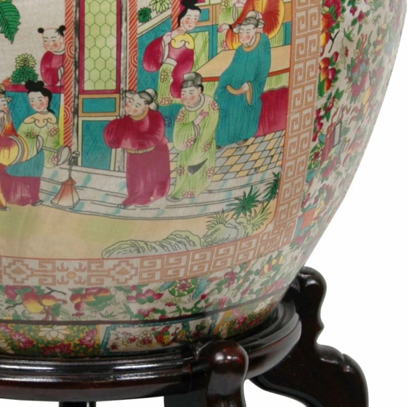 Best Sale β¨ Novelty Oriental Furniture Rose Medallion Porcelain Fishbowl Planter π 2 Best Sale β¨ Novelty Oriental Furniture Rose Medallion Porcelain Fishbowl Planter π - Image 2