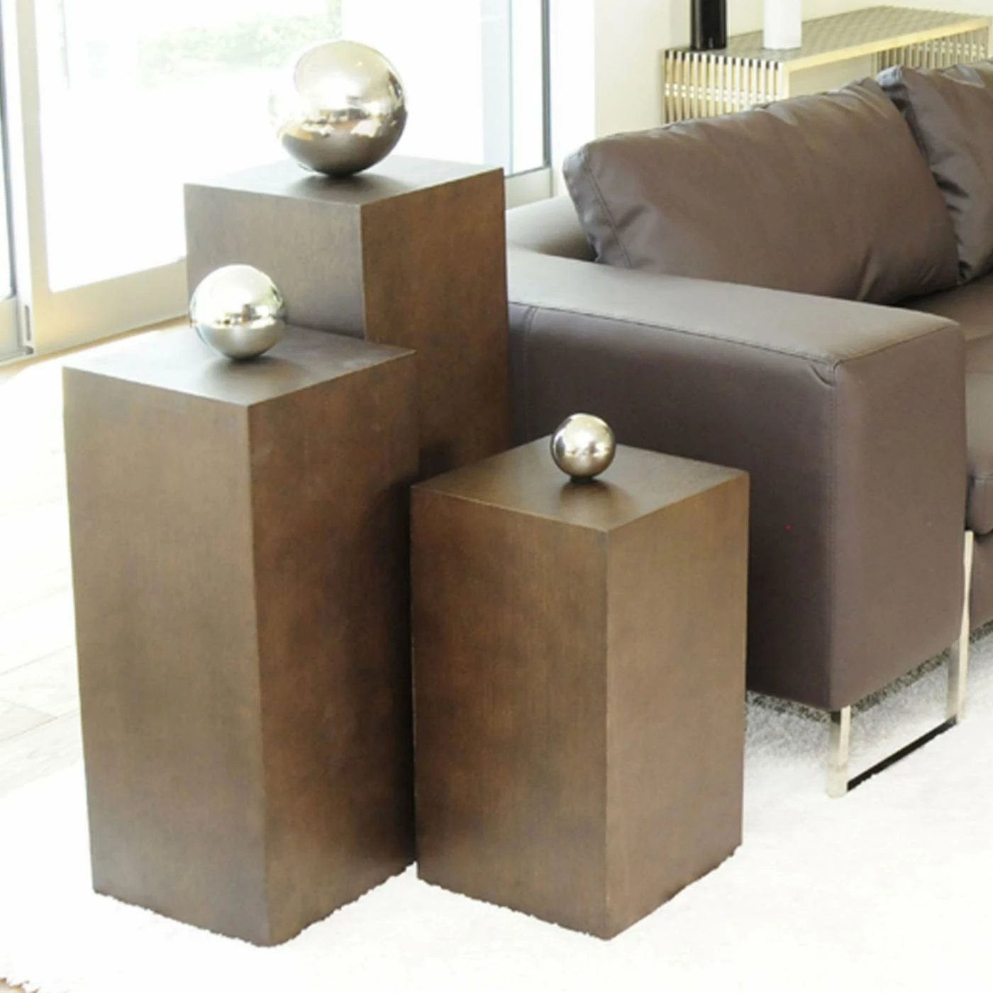 Buy โ๏ธ Planter Sets Pangea Home Ibiza 3 Piece Pedestal Planters ๐ 2 Buy โ๏ธ Planter Sets Pangea Home Ibiza 3 Piece Pedestal Planters ๐ - Image 2