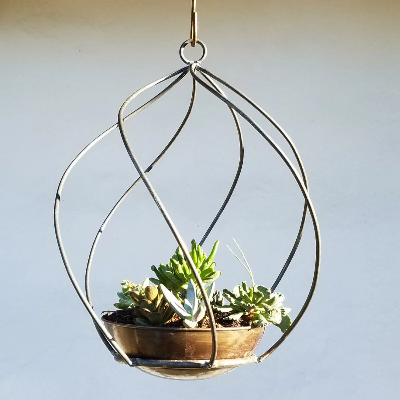 Wholesale ๐ฅ Hanging Passage Handmade Swirl Frame And 10 In. Planter ๐คฉ 2 Wholesale ๐ฅ Hanging Passage Handmade Swirl Frame And 10 In. Planter ๐คฉ - Image 2