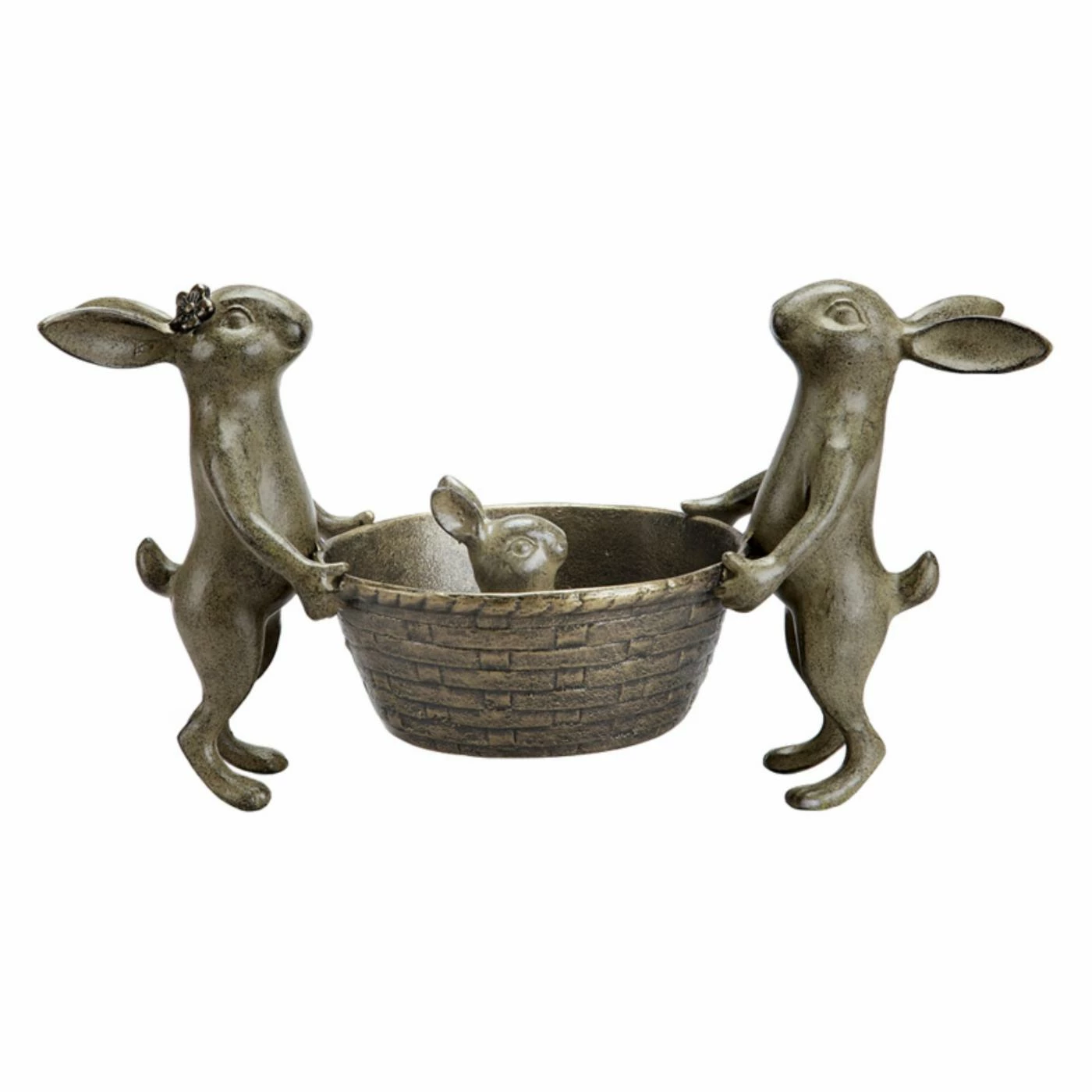 New βοΈ Novelty San Pacific International Rabbit Family Planter Holder π 2 New βοΈ Novelty San Pacific International Rabbit Family Planter Holder π - Image 2