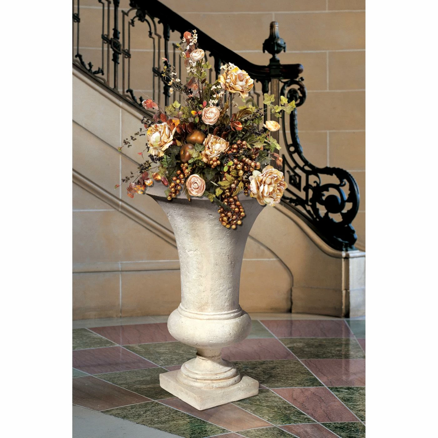 Best Pirce 𧨠Design Toscano Viennese Architectural Garden Urn π 2 Best Pirce 𧨠Design Toscano Viennese Architectural Garden Urn π - Image 2