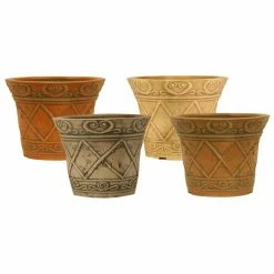 Outlet ⌛ Novelty Arcadia Garden Scroll Grower 5 Diam. X 4H In. 🧨