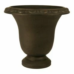 Buy 🛒 Arcadia Garden Urn Pennington Urn 20 Diam. X 18H In. - Black ⭐