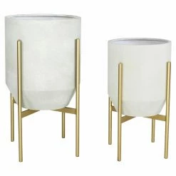 Promo π Planter Sets Aspire Home Accents Nori Mid-Century Modern Planter - Set Of 2 βοΈ