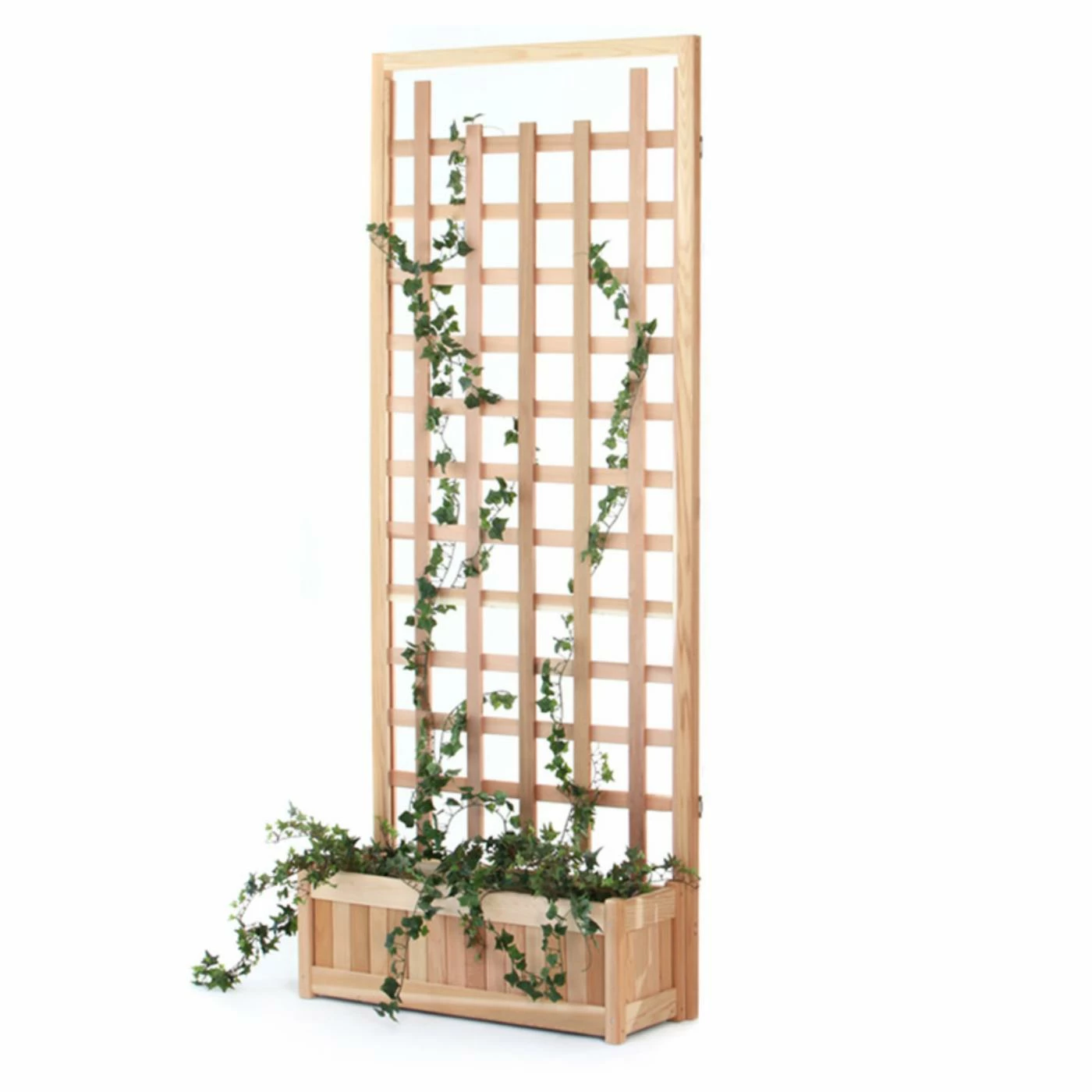 Brand new โญ All Things Cedar Western Red Cedar 2-Piece Planter With Trellis Panel ๐ 1 Brand new โญ All Things Cedar Western Red Cedar 2-Piece Planter With Trellis Panel ๐