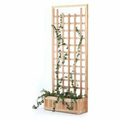 Best deal 👏 All Things Cedar 2 Piece Planter With Trellis Screen ❤️