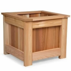 Promo π― Planter Boxes All Things Cedar Western Red Cedar Square Planter Box π