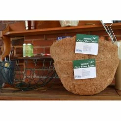 Hot Sale ๐ Hanging Bosmere 16-in. Molded Basket Liner With Soil Moist Mat - Set Of 2 ๐
