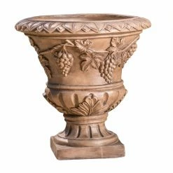 Deals π Best Selling Home Roman 21 In. Light Brown Urn Planter β