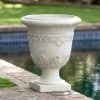 Brand new 🎁 Best Selling Home Antique White Moroccan 20 In. Urn Planter 🥰