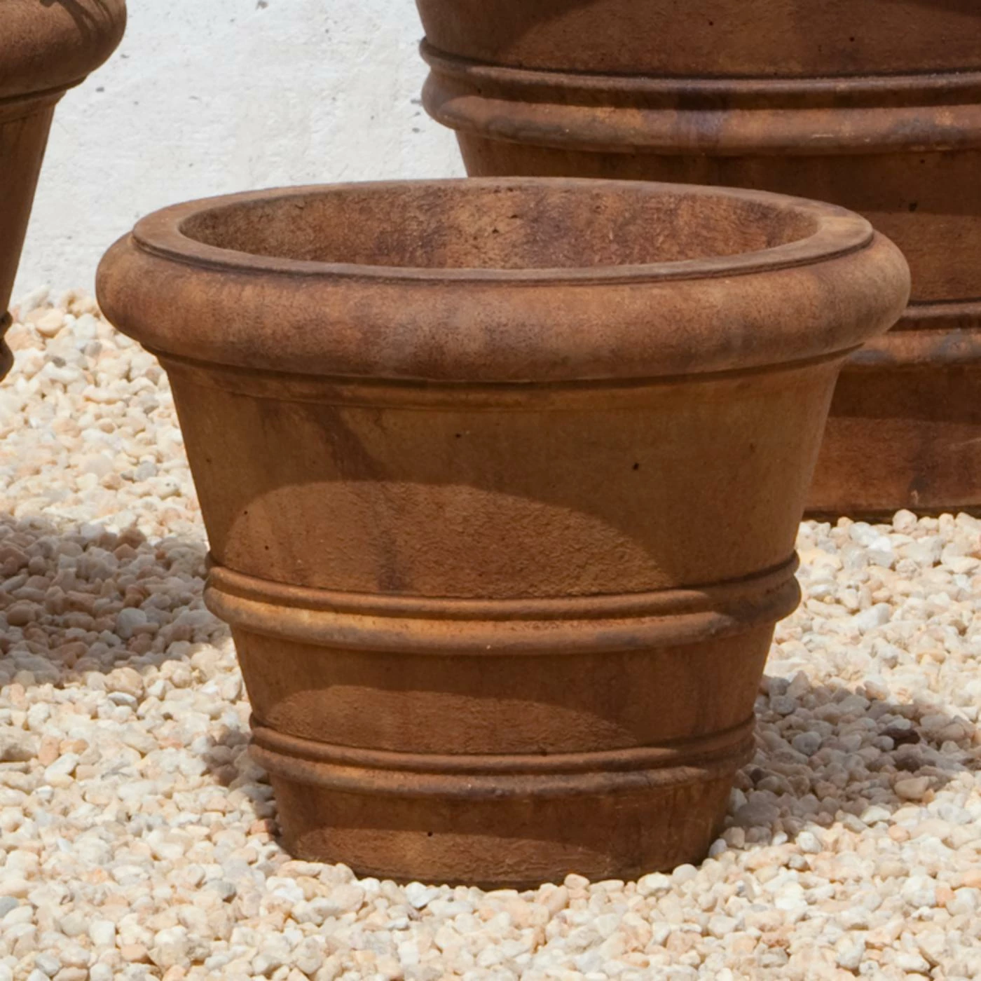 Outlet ⭐ Planter Pots Campania International Classic Rolled Rim Cast Stone Planter - 11.5 In. ❤️ 1 Outlet ⭐ Planter Pots Campania International Classic Rolled Rim Cast Stone Planter - 11.5 In. ❤️