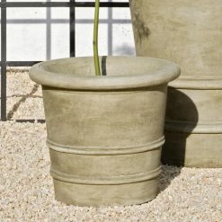 Hot Sale 🛒 Planter Pots Campania International Lucca Cast Stone Planter ✨