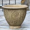 Best deal 🤩 Planter Pots Campania International Medium Arabesque Cast Stone Planter ✨