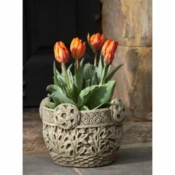 Top 10 ❤️ Novelty Campania International Garth Cast Stone Planter 🔔