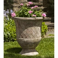 Hot Sale 😀 Campania International Pomezio Urn Planter - Set Of 2 - Antico Terra Cotta 🧨