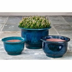 Brand new 😉 Planter Sets Campania International Alegre Planter - Set Of 3 - Indigo Rain 🤩