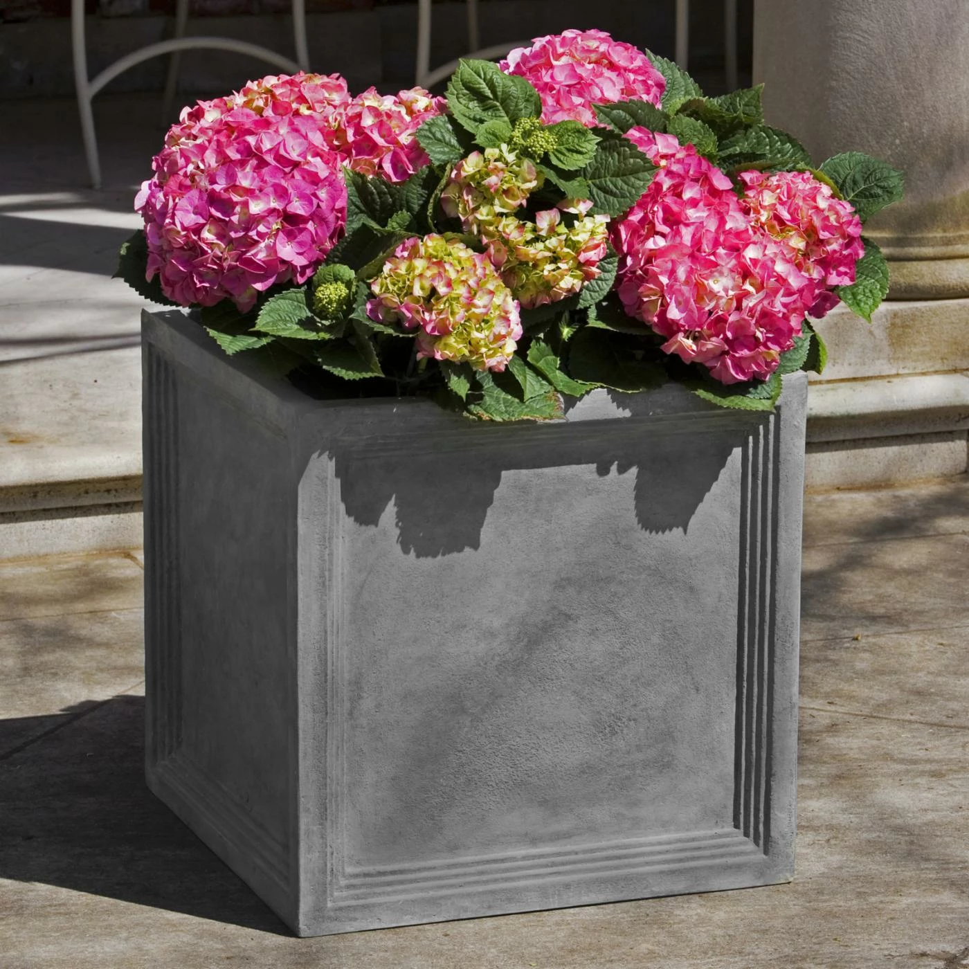 Wholesale π Planter Pots Campania International Sandhurst Small Square Planter - Lead Lite β 1 Wholesale π Planter Pots Campania International Sandhurst Small Square Planter - Lead Lite β
