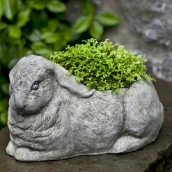 Best deal 🎉 Novelty Campania International Bunny Cast Stone Planter 👍