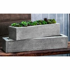 Best reviews of 🔥 Trough Campania International Basic Element Cast Stone Planter ✔️