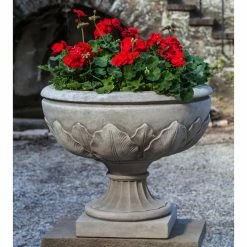 Best Sale 😍 Campania International The Elms Urn Cast Stone Planter 🛒