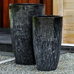 Coupon 🎁 Novelty Campania International Orion Round Planter - Set Of 2 😀