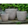 Brand new 🤩 Commercial Campania International Dimple Round Planter - Set Of 3 🧨