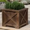 Best reviews of 🎁 Commercial Campania International Rustic Versaille Square Planter 😀