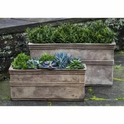 Best deal 👍 Trough Campania International Antico Rectangular Planter - Set Of 2 ❤️