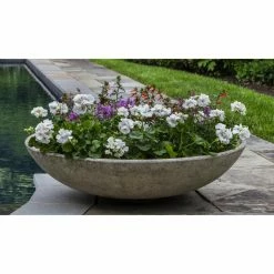 New 🥰 Novelty Campania International Textured Zen Bowl Planter ✔️