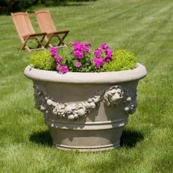 Buy ❤️ Planter Pots Campania International Morris Lion Pot Planter 🔥