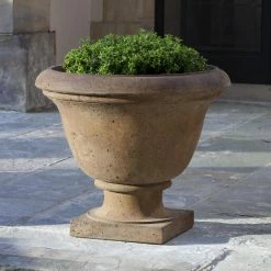 Cheap 🤩 Campania International Rustic Greenwich Urn Planter 😀