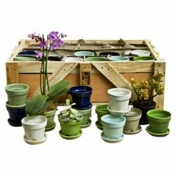 New 🥰 Planter Pots Campania International 48 Garden Terrace Planters With Crate ❤️