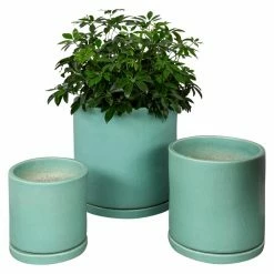 Wholesale ✨ Planter Sets Campania International I/O Series Cylinder - Set Of 3 🌟