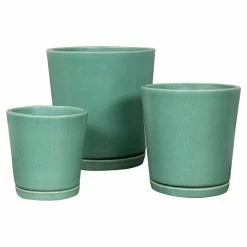 Hot Sale ๐ฅฐ Planter Sets Campania International I/O Series Tapered Cylinder - Set Of 3 ๐