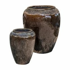 Budget ๐ฅฐ Planter Pots Campania International Sureda Jar Planter - Set Of 2 โญ