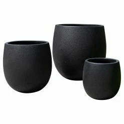 Outlet 🥰 Planter Sets Campania International Sandos Playa Noche Planter - Set Of 3 💯