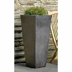 Deals ⌛ Campania International Planter Pots Faro Tall Square Planter 🎉