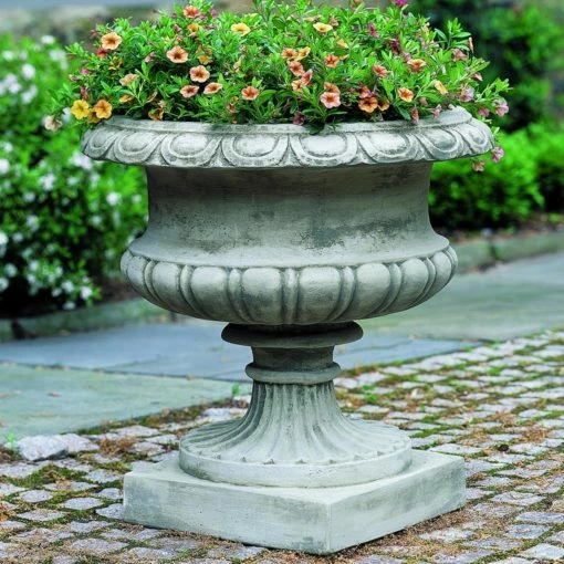 Cheapest 🎁 Campania International Lanciano Cast Stone Urn Planter 🧨 -Garden Planters & Plant Pots Sales Shop masterCIB905