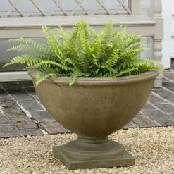 Top 10 ⌛ Campania International Williamsburg Bassett Hall Cast Stone Urn Planter 🥰