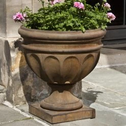 Budget 🥰 Campania International Augusta Cast Stone Urn Planter 😀